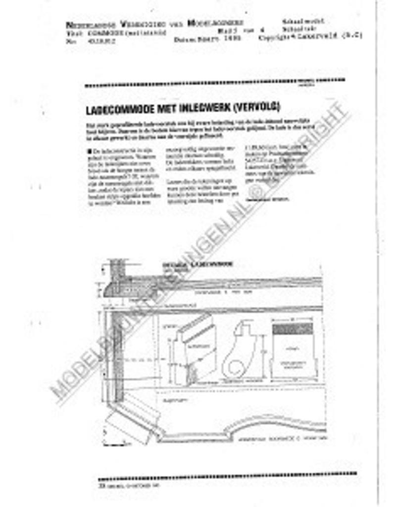 MBT 45.18.012 Kommode mit Intarsien