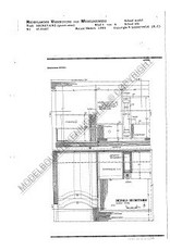 MBT Queen Anne secretaire - Bouwtekening Schaal 1 : N/A (45.19.007)