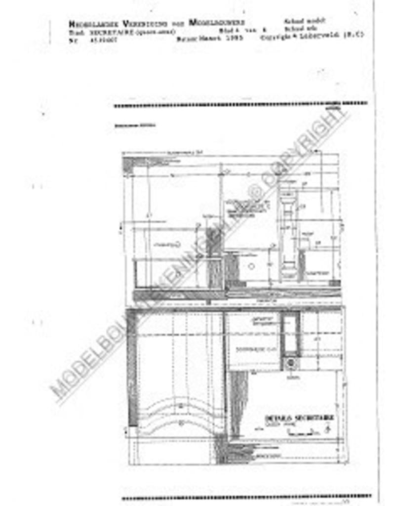 MBT 45.19.007 Queen Anne secretaire