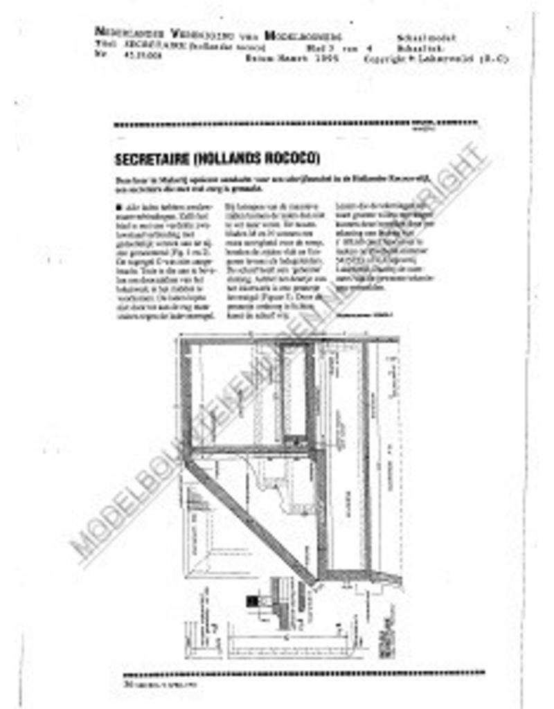 NVM 45.19.008 Dutch Rokokosekretär