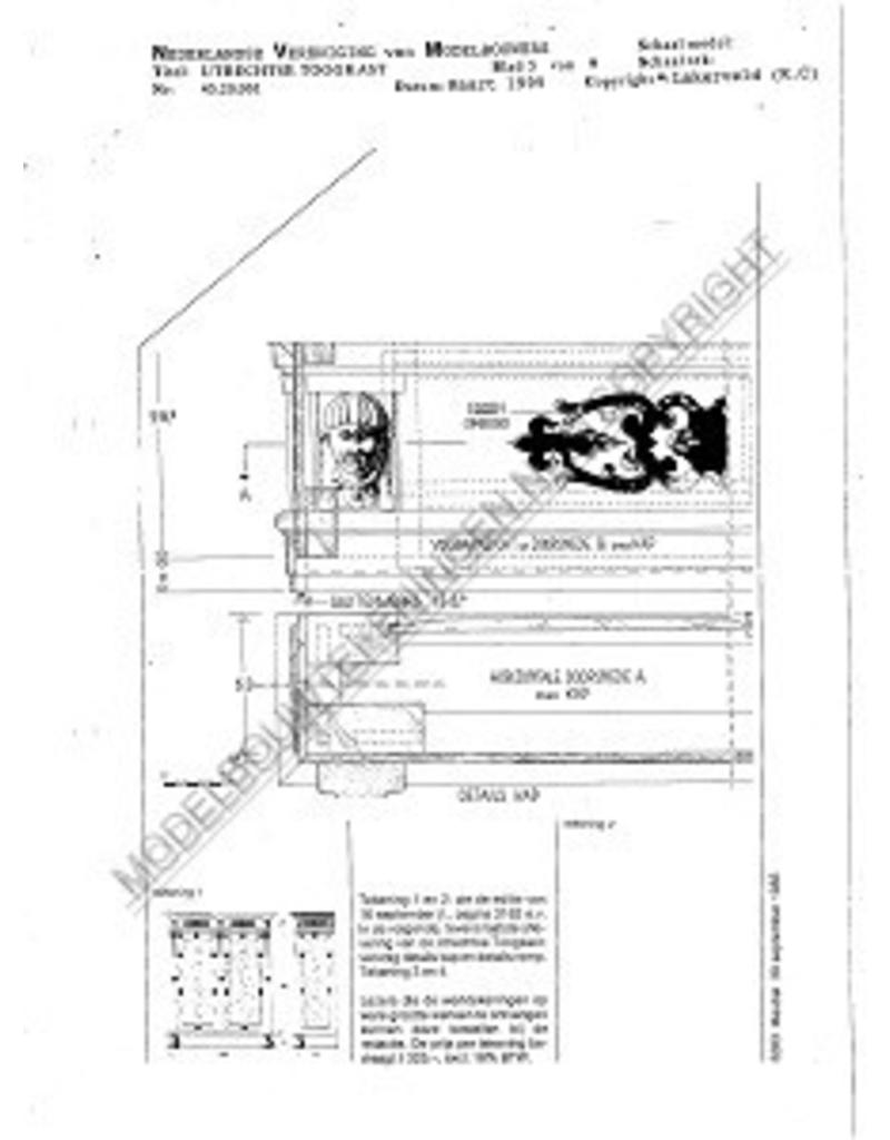 MBT Utrechter Bogenschrank - Bauzeichnung Maßstab 1 : N/A (45.20.001)