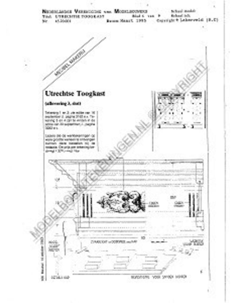 MBT Utrechter Bogenschrank - Bauzeichnung Maßstab 1 : N/A (45.20.001)