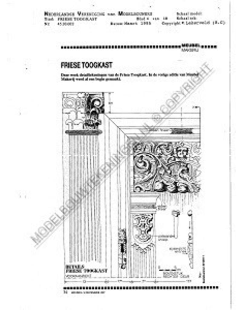 MBT Friese toogkast - Bouwtekening Schaal 1 : N/A (45.20.002)