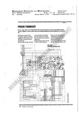 MBT Friese toogkast - Bouwtekening Schaal 1 : N/A (45.20.002)