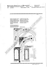 MBT Hollandse renaissance toogkast - Bouwtekening Schaal 1 : N/A (45.20.004)