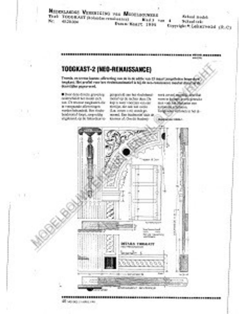 MBT Holländischer Renaissance-Bogenschrank - Bauzeichnung Maßstab 1 : N/A (45.20.004)