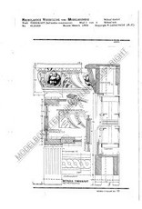 MBT Hollandse renaissance toogkast - Bouwtekening Schaal 1 : N/A (45.20.004)