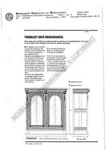MBT Hollandse renaissance toogkast - Bouwtekening Schaal 1 : N/A (45.20.004)