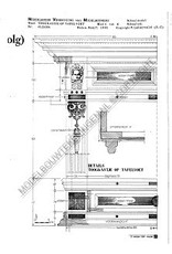 MBT Toogkastje op tafelvoet - Bouwtekening Schaal 1 : N/A (45.20.006)