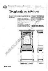 NVM 45.20.006 Toog cabinet on table base