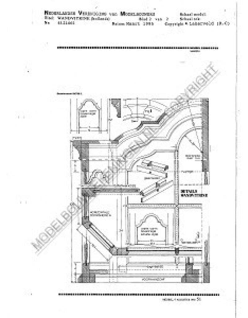 MBT 45.21.002 Dutch wall display cabinet