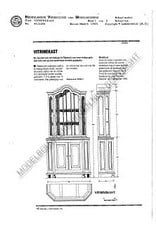 MBT Vitrine - Bauzeichnung Maßstab 1 : N/A (45.21.004)