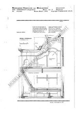 MBT Chippendale Vitrinenschrank - Bauzeichnung Maßstab 1 : N/A (45.21.005)