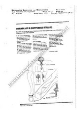 MBT Chippendale vitrinekast - Bouwtekening Schaal 1 : N/A (45.21.005)