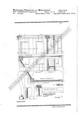 MBT Chippendale Vitrinenschrank - Bauzeichnung Maßstab 1 : N/A (45.21.005)