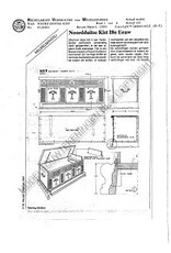 MBT Noord-Duitse kist - Bouwtekening Schaal 1 : N/A (45.24.001)