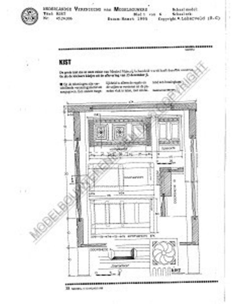 MBT Kiste - Bauzeichnung Maßstab 1 : N/A (45.24.006)