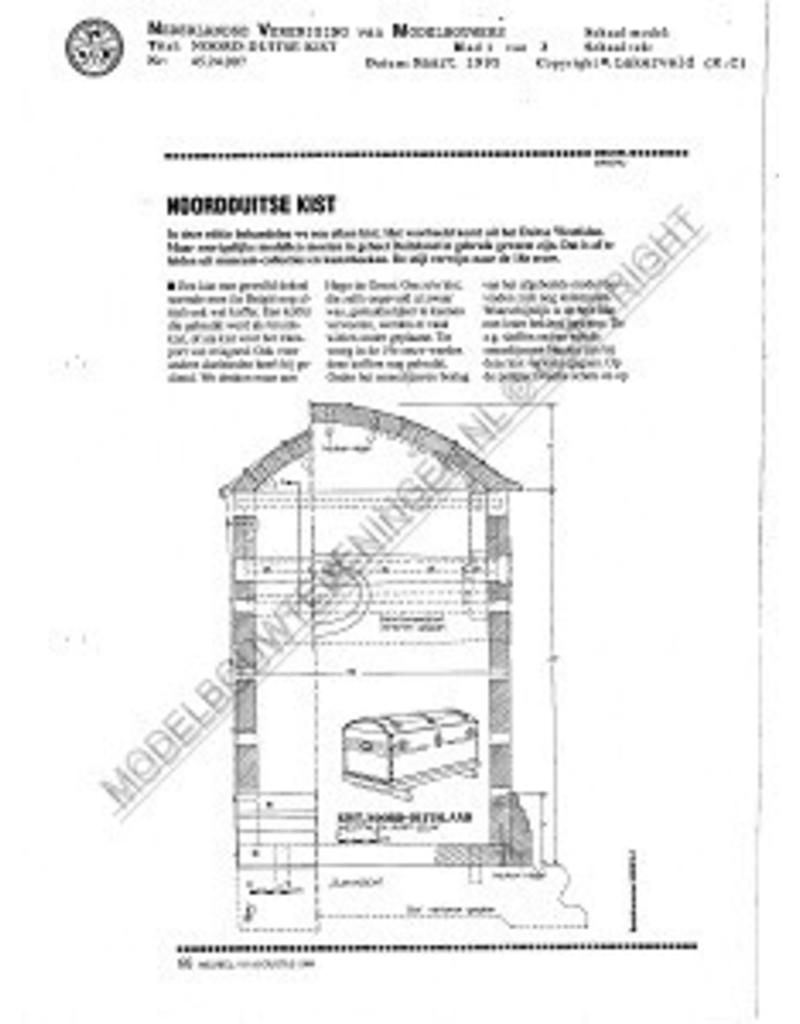 MBT Norddeutsche Truhe - Bauzeichnung Maßstab 1 : N/A (45.24.007)
