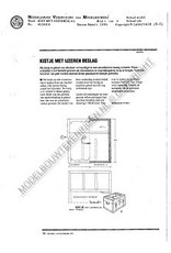 MBT Kästchen mit Eisenbeschlägen - Bauzeichnung Maßstab 1 : N/A (45.24.010)