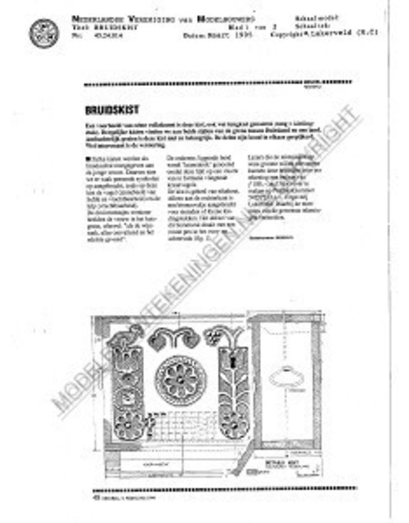 MBT Brautkiste - Bauzeichnung Maßstab 1 : N/A (45.24.014)