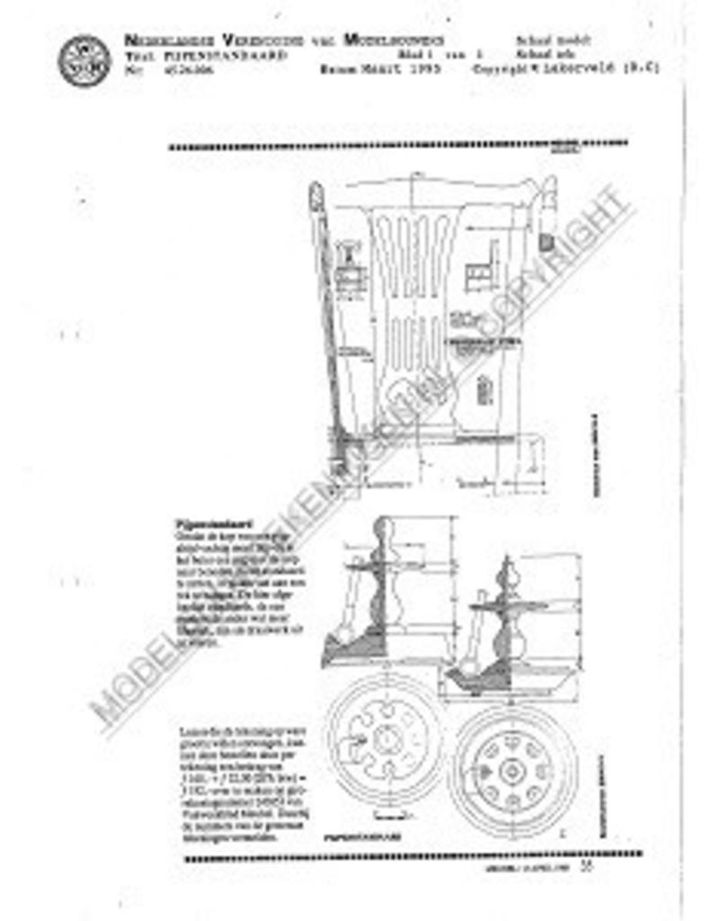 MBT Pijpenstandaard - Bouwtekening Schaal 1 : N/A (45.26.006)