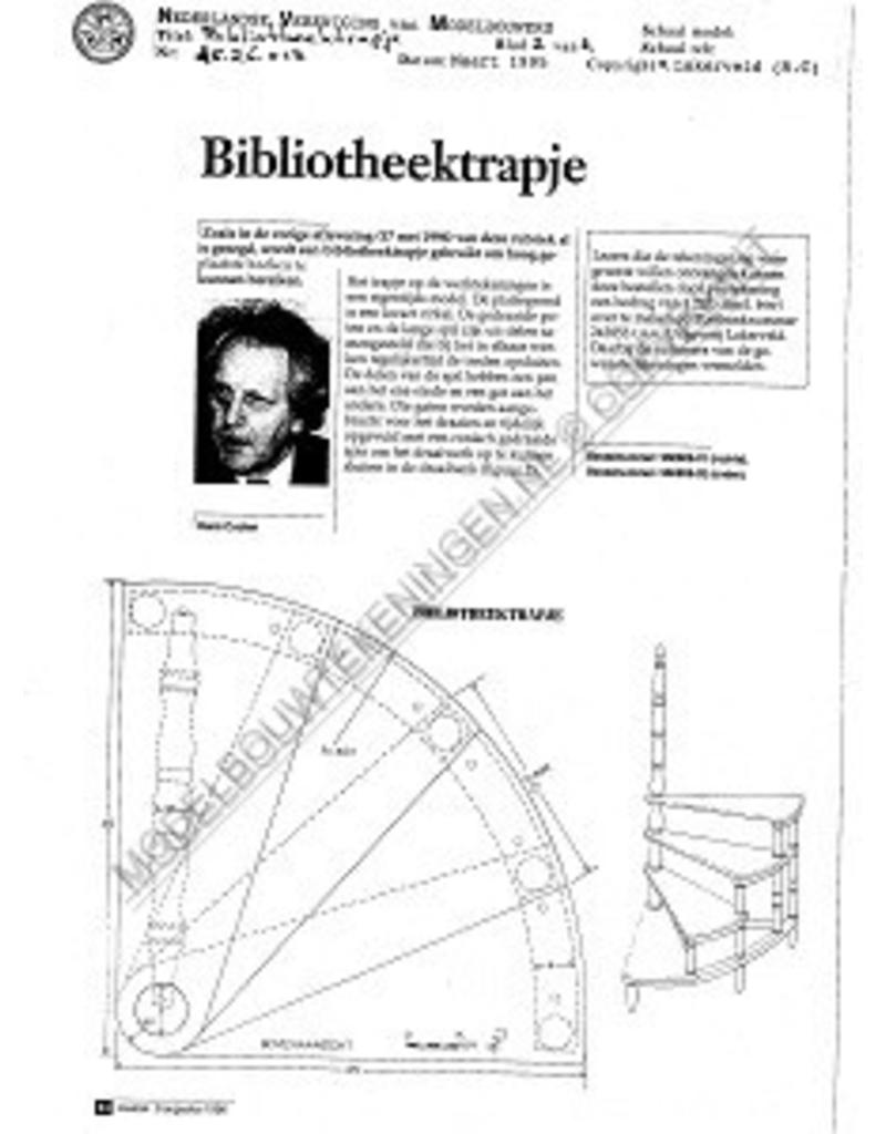 MBT Bibliotheektrapje - Bouwtekening Schaal 1 : N/A (45.26.013)