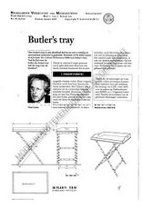 MBT Butler's Tablett - Bauzeichnung Maßstab 1 : N/A (45.26.016)