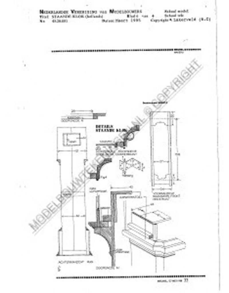 NVM 45.28.001 Dutch grandfather clock