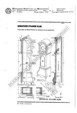 MBT Miniatuur staande klok - Bouwtekening Schaal 1 : N/A (45.28.002)