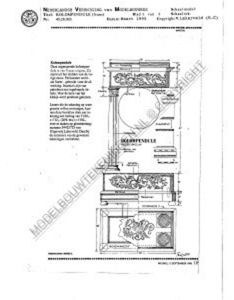 NVM 45.28.003 Französisch Pendel Spalte