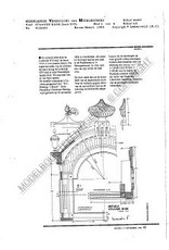 MBT Louis XV Standuhr - Bauzeichnung Maßstab 1 : N/A (45.28.005)