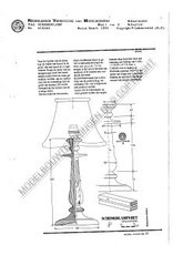 MBT Schemerlampen - Bouwtekening Schaal 1 : N/A (45.30.001)