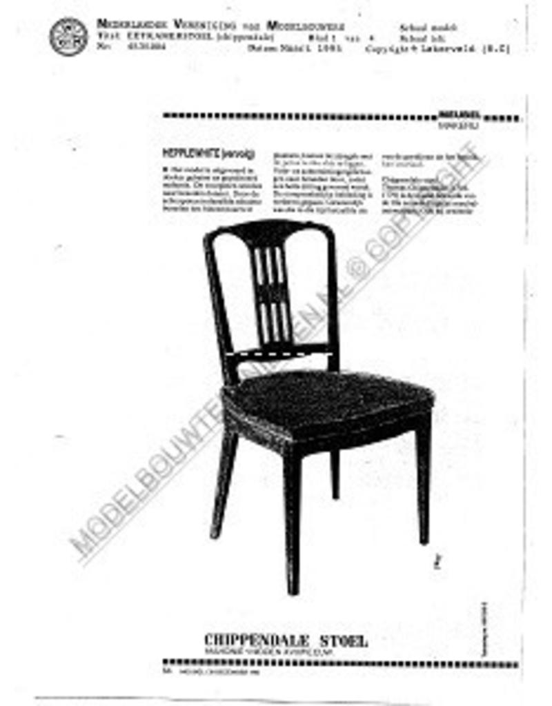 NVM 45.35.004 Chippendale dining chair