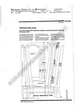 MBT Chippendale Esszimmerstuhl - Bauzeichnung Maßstab 1 : N/A (45.35.004)