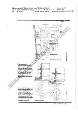 MBT Chippendale eetkamerstoel - Bouwtekening Schaal 1 : N/A (45.35.005)