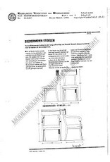 MBT Biedermeierstoelen - Bouwtekening Schaal 1 : N/A (45.35.007)