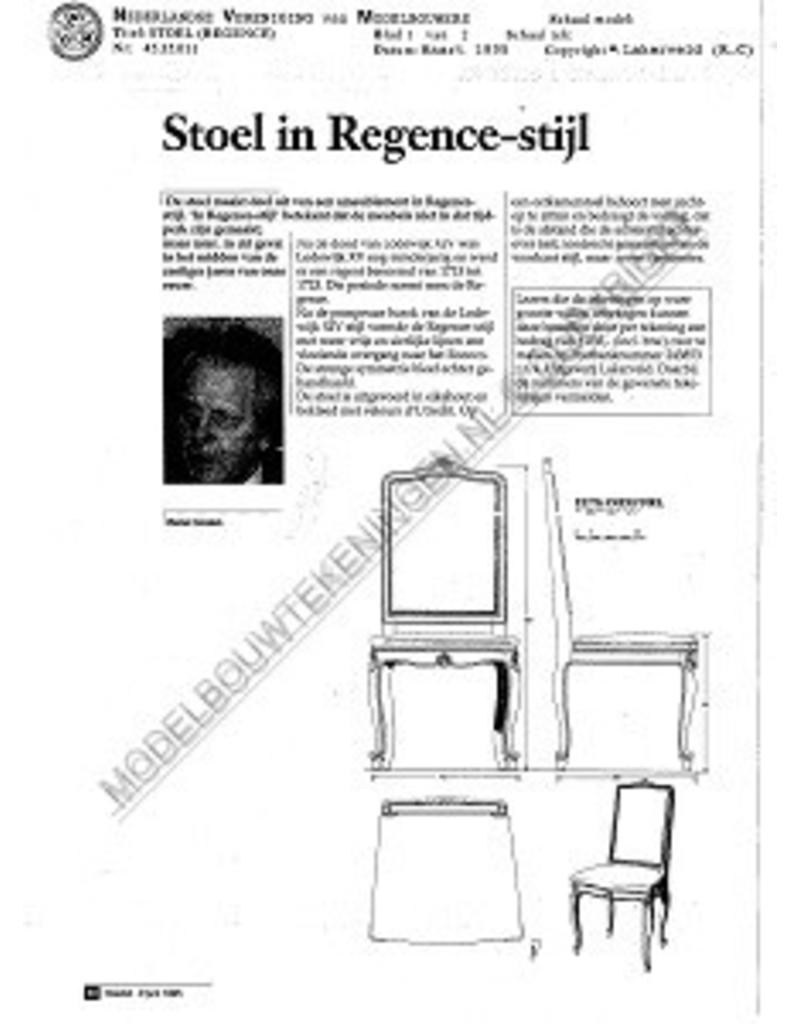 MBT Regence Stuhl - Bauzeichnung Maßstab 1 : N/A (45.35.011)