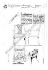 MBT Schrijftafelstoel - Bouwtekening Schaal 1 : N/A (45.36.001)