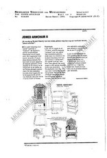 MBT Joined armchair - Bouwtekening Schaal 1 : N/A (45.36.004)