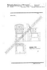 MBT 45.36.006 Windsor chair, "hoop-back"