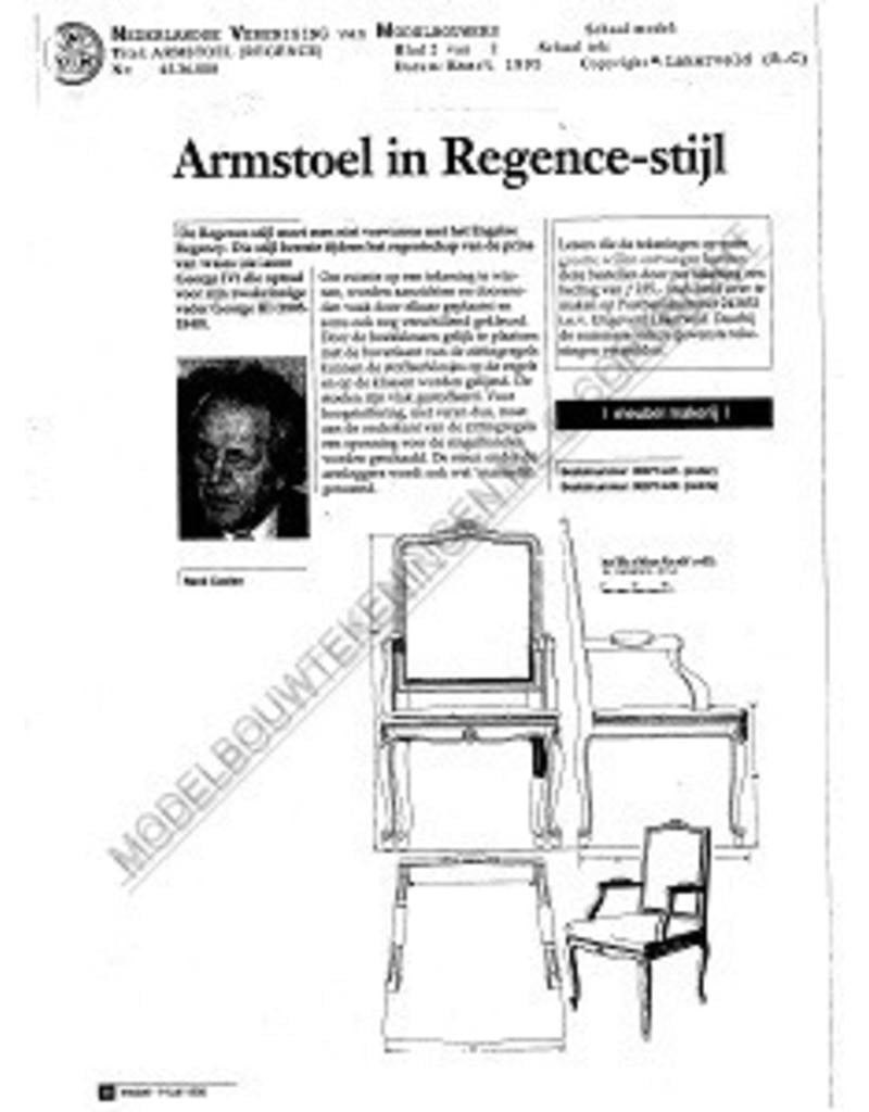 MBT 45.36.008 Regence armchair