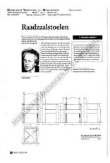 MBT 45.36.010 raadzaalstoelen