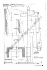 MBT Ratssaalstühle - Bauzeichnung Maßstab 1 : N/A (45.36.010)