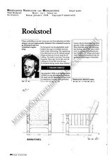 MBT Rookstoel - Bouwtekening Schaal 1 : N/A (45.36.011)