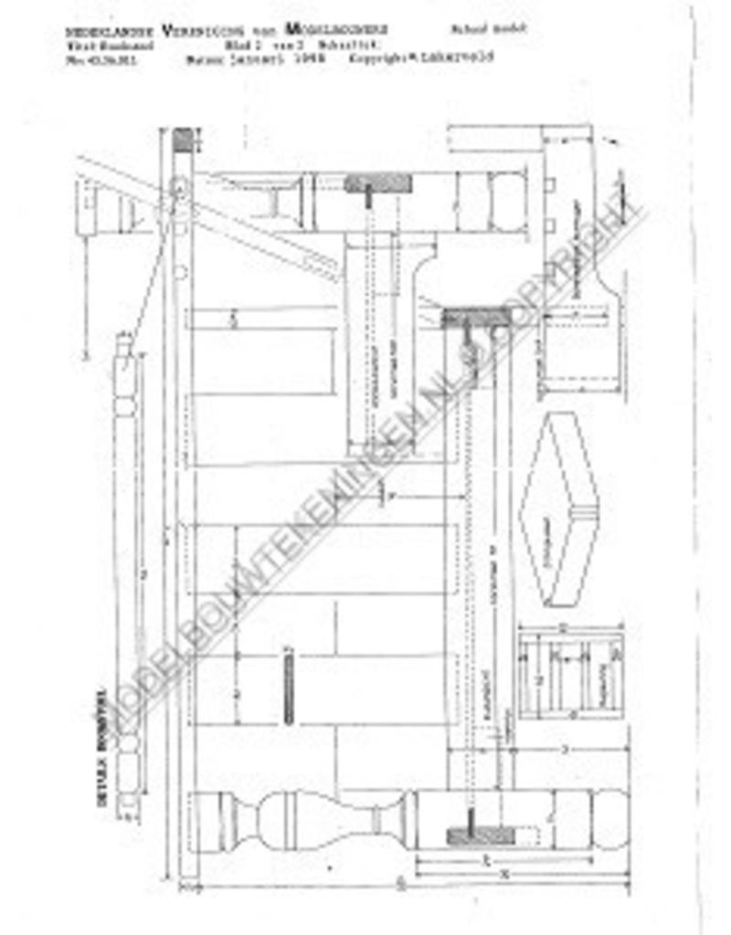 MBT Rookstoel - Bouwtekening Schaal 1 : N/A (45.36.011)