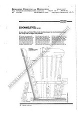 MBT Windsor Schaukelstuhl, "Stick-Back" - Bauzeichnung Maßstab 1 : N/A (45.37.001)