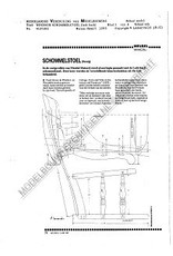 MBT Windsor Schaukelstuhl, "lath-back" - Bauzeichnung Maßstab 1 : N/A (45.37.002)