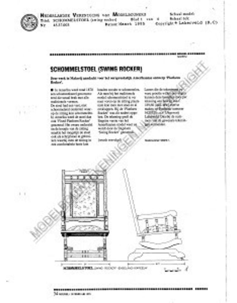 MBT Schommelstoel, "swing-rocker" - Bouwtekening Schaal 1 : N/A (45.37.003)