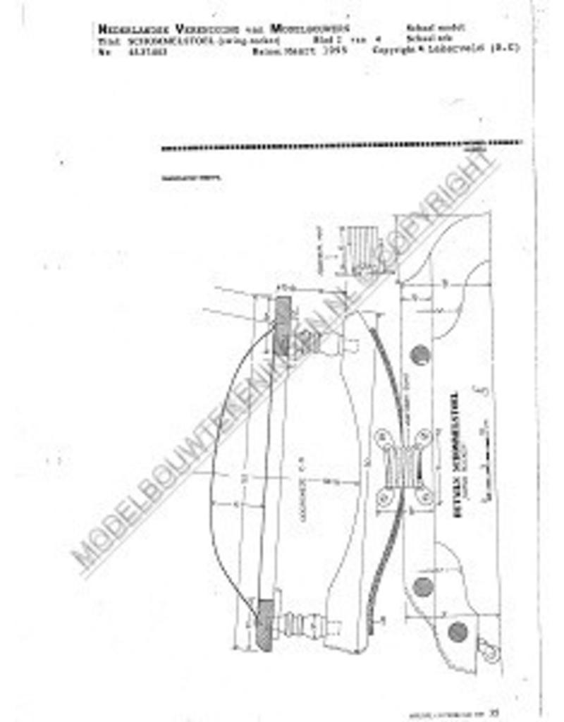 MBT Schaukelstuhl, "swing-rocker" - Bauzeichnung Maßstab 1 : N/A (45.37.003)