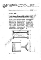 MBT Bolpootschuiftafel - Bouwtekening Schaal 1 : N/A (45.40.002)